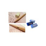 Faber Castell Faber-castell Natural Ösym Kurşun Kalemi 10"lu 2,5 B Sınav Silgisi 3 Adet