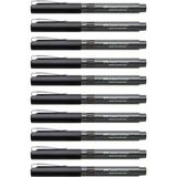 Faber-Castell Faber Castell Needle 5405 0.5 Iğne Uçlu Roller Kalem 10 Adet Siyah