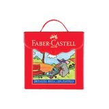 Faber Castell Faber-Castell Pastel Boya 24 Renk Plastik Çantalı 5281125125000