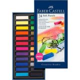 Faber Castell Faber-Castell Pastel Boya Creative Studio Mini Toz 24 Renk