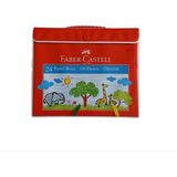 Faber-Castell Faber Castell Plastik Çantalı 24 Renk Pastel Boya - Karışık-Çok Renkli