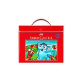 Faber Castell Faber-castell Plastik Çantalı Boya Tutuculu Pastel Boya, 24 Renk
