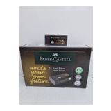 Faber Castell Faber-castell sınav silgisi siyah 24lü paket exam eraser