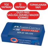 Faber-Castell Faber Castell Sınav Silgisi Toz Yapmayan İz Bırakmayan Kalite 1 Adet Mavi Renk