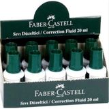 Faber-Castell Faber-Castell Sıvı Daksil 20 ml Sıvı Düzeltici 5088 169300 (10 Lu Kutu)