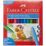 Faber-Castell Faber-Castell Super Comfort Keçeli Kalem, 12'li