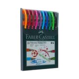 FABER-CASTELL Faber-Castell Tükenmez Kalem Ailesi 1425 10'Lu Poşet