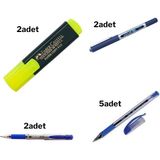 Faber-Castell Faber Castell ve Uni Ball Ofis Kalem Seti