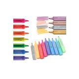 Faber-Castell Faber Castell-Yeni Metalik Ve Pastel Tüm Renkler 12 Li Işaretleme Kalem Seti