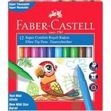 Faber-Castell Faber Comfort Keçeli Kalem 12’li Klasik Renk Bio Yeni Midi Boyut 5062000009000