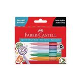 Faber-Castell Faber Comfort Keçeli Kalem Pastel Renkler 5062000011000
