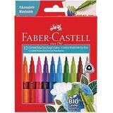 Faber-Castell Faber Comfort Serisi Keçeli Kalem Fırça Uç 12’li Bio 5062000010000