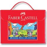 Faber-Castell Faber Pastel Boya 18'Li Çantalı 125119