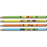 Faber-Castell Faber Spor Kurşun Kalem 2B Renkli Seçeneklerle Ergonomik Tasarım 5244000031000