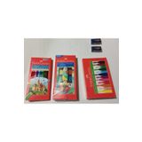 Faber Castell Fabercastell 12 Li Kuruboya-faber 12li Suluboya-faber 12 Li Pastel Boya Faber Pritt-2 Li Silgi Set