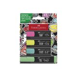 Faber Castell Fc Textmarker Textlıner 46 Graffıtı Fosforlu Kalem,4 LÜ SET