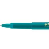 FABER-CASTELL Fineliner Broadpen 1554 keçeli kalem, turkuaz VE=10