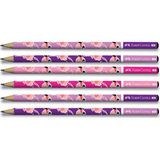 Faber-Castell Flamingo 2b Yuvarlak Kurşun Kalem 6'lı