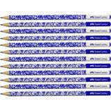 Faber-Castell Floral Yuvarlak Kurşun Kalem Seti 12'li Estetik Desenlerle Rahat Yazım Deneyimi
