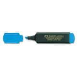 Faber Castell Fosforlu Kalem 1548 Mavi - 10 Adet