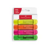 Faber-Castell Fosforlu Kalem 4 Renk Şeffaf Gövde 5030254644000