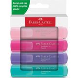 faber-castell fosforlu kalem (ışaret kalermi) pastel 4 renk 46 - Yok