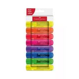 Faber-Castell Fosforlu Kalem (İşaret Kalermi) Şeffaf 8 Renk