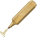 Faber-Castell Fosforlu Kalem Metalik Gold 1546 1 Adet Şık Altın Renkli Kalem