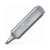 Faber-Castell Fosforlu Kalem Metalik Gri - Gümüş