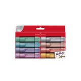 Faber Castell Fosforlu Kalem Metalik Renk 8 Li Pk 154689