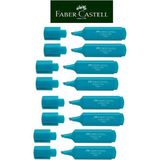 Faber-Castell Fosforlu Kalem Pastel Renkler 8li Turkuaz Rengi
