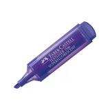 Faber-Castell Fosforlu Kalem Şeffaf Gövde Mor 1546 (10 Lu Paket)