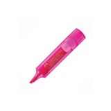 Faber Castell Fosforlu Kalem, Şeffaf Gövde, Pembe, 3 Çizgi Genişliği (1-2-5 mm)
