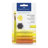 Faber-Castell Gelato 121801 Sarı Tonlar 4'lü Mum Boya