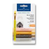 Faber-Castell Gelato 121805 Doğal Tonlar 4'lü Mum Boya