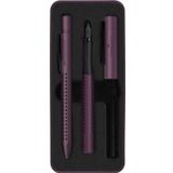 Faber-Castell Glam Dolma-Tükenmez Kalem Seti Böğürtlen