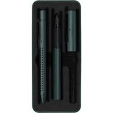 Faber-Castell Glam Dolma-Tükenmez Kalem Seti Ökse Otu - Yeşil