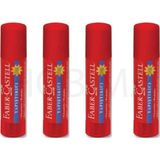Faber-Castell Glue Stick Yapıştırıcı 40 gr 4 Adet
