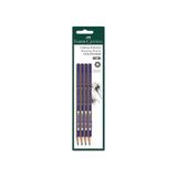Faber-Castell Goldfaber 4 Adet Dereceli Kurşun Kalem 2B Kolay Yazım Deneyimi Sunar