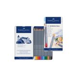 Faber-Castell Goldfaber Aqua Renkli Boya Kalemi 12'li Metal Kutuda Almanya Menşeli Ürün