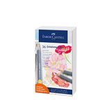 Faber Castell Goldfaber Aqua Yüksek Pigmentli 36’lı 12 Pastel Ve 24 Klasik Renk Boya Kalemi