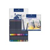 Faber Castell Goldfaber Kuru Boya Kalem Seti, 48 Renk, Metal Kutu