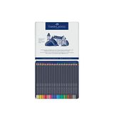 Faber Castell Goldfaber Metal Kutulu Parlak Ve Canlı Renkler 24'lü Kuru Boya Kalemi