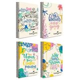 Faber-Castell Grafiti Desenli Spiralli Defter, A4, 80 Yaprak, 70g Kağıt, Çizgili, Dayanıklı Kapak, Kolay Açılan Spiral Cilt, Asorti Renkler
