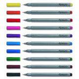 Faber-Castell Grip 0.4 MM Koyu Mavi Keçeli Kalem