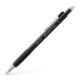 Faber-Castell Grip 1345/47 Versatil Kalem, 0.7 mm, Siyah, Ergonomik Tutuş, Yaylı Uç, Uzun Silgi, Modern Tasarım