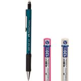 Faber Castell Grip 1347 0.7 Zümrüt Versatil Kalem ve 2 Adet 120'li 0.7 Uç