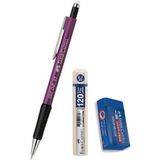 Faber-Castell Grip 1347 Uçlu Kalem Mor 0.7 mm + Uç + Sınav Silgisi