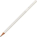 Faber Castell Grip 2001 Beyaz Sparkle Üçgen Kurşun Kalem