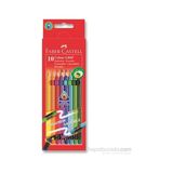 Faber-Castell Grip 2001 Silinebilir Boya Kalemi 10 Renk 10 Parça Renkli ve Kullanışlı Kalem Seti (5170116613)